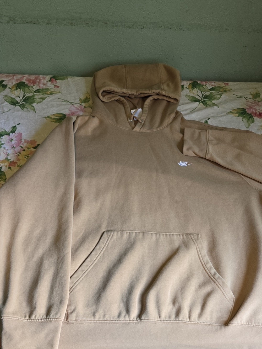 Nike Tan Pullover Hoodie